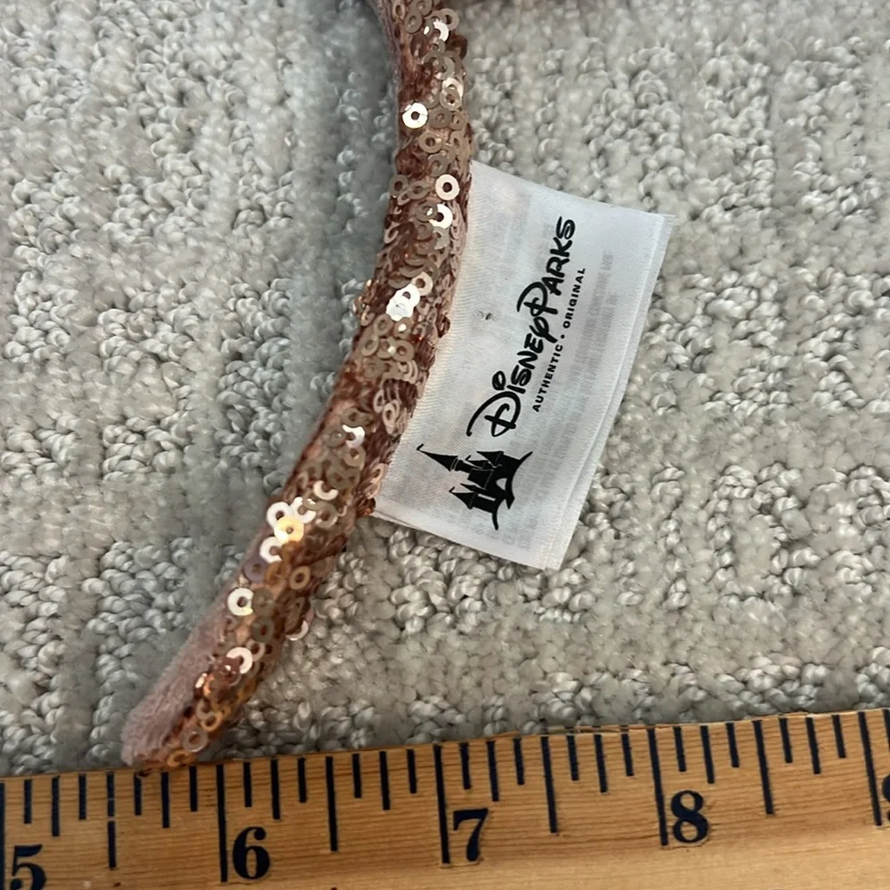 Authentic‎ rose gold rhinestone, Disney ear headband